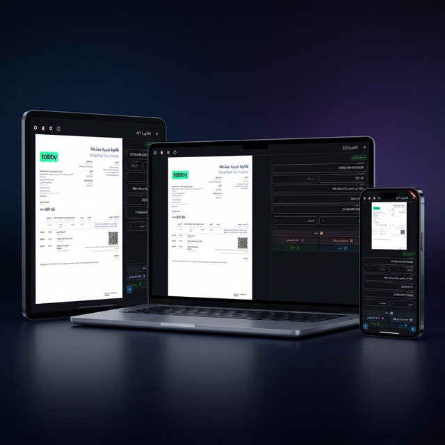 تطبيق قارئ الفواتير على كل المنصات